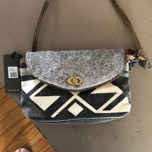 Myra Bag Gray Clandestine crossbody